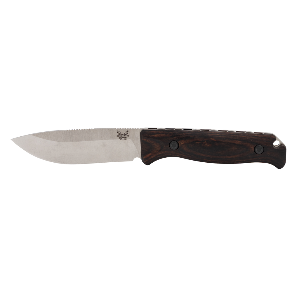 The Saddle Mountain Skinner Hunting Knife crafted by Benchmade. 