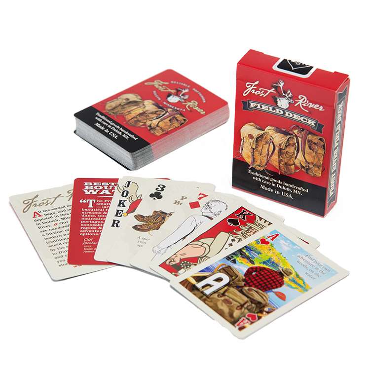 High quality deck of playing cards.