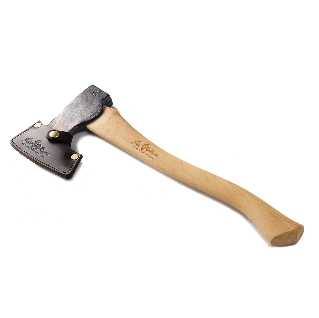 Handcrafted by Council Tools specifically for Frost River Trading Co., and comes with a premium leather sheath.