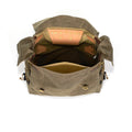 An organizational slip pocket is just on the inside front of the main compartment for additional storage.