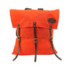 The medium and small version also come in our Hunter Orange waxed canvas.