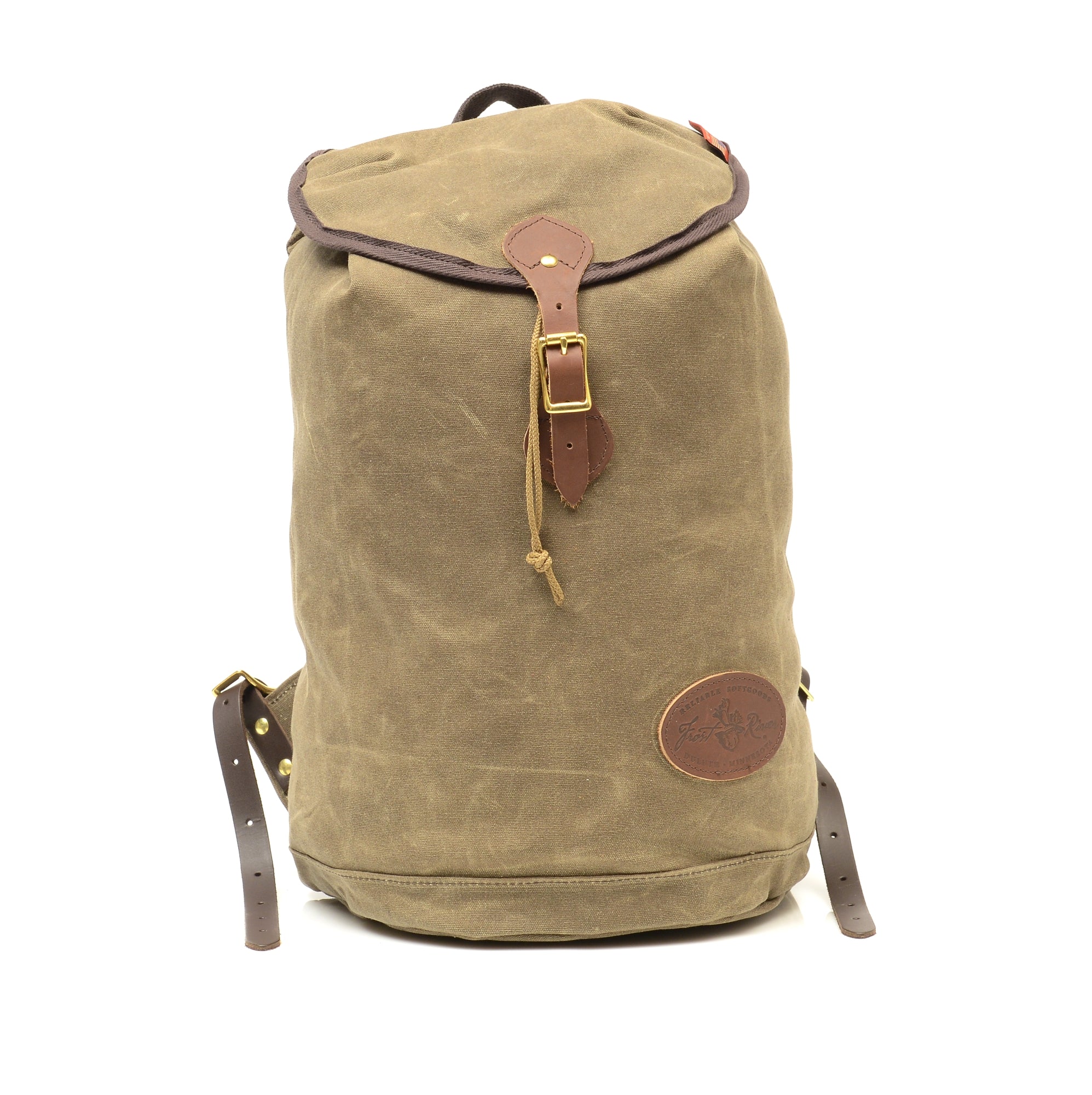 Traditional large ruck sack design made in the USA.