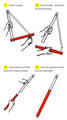 Perfect collapsible saw for backpacking and camping.