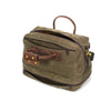 The handles are made with premium leather and attached with solid brass rivets and strong nylon stitching.