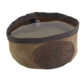 A perfect traveling dog bowl, and made in the USA.
