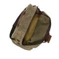 This luggage bag is handcrafted in the USA.