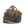 The main compartment on the brief bag has a heavy duty coiled zipper to keep items inside safe and secure.