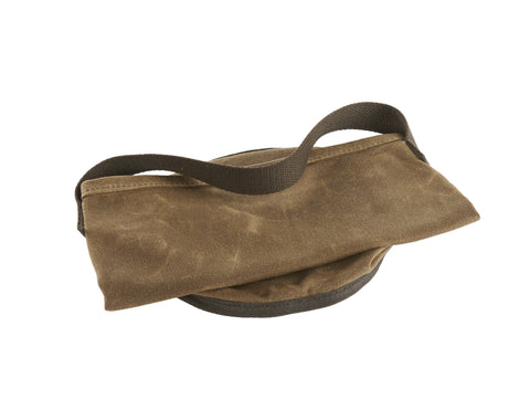 The buckets can be folded down to a small packable size.