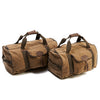 Duffle bag available in multiple sizes, handmade with premium USA sourced materials.