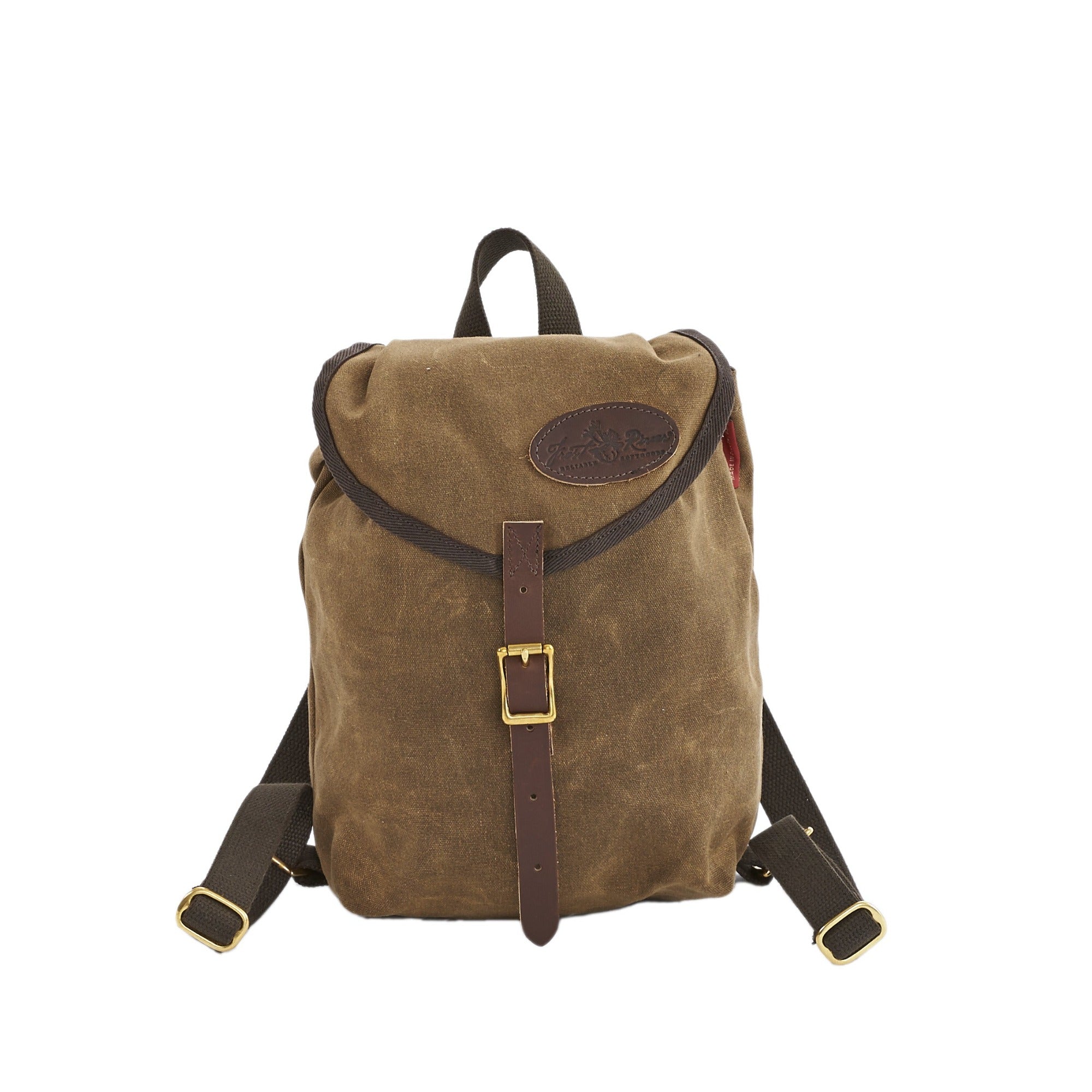 Small but traditional knap sack great for children and made in the USA.