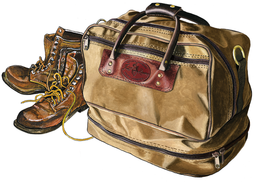 This handmade bag was made to last a lifetime.