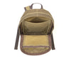 The main compartment has plenty of room and also includes a back slip pocket for a water bladder.