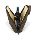 There is a double bottle and single bottle version of the tote.