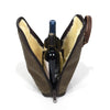 There is a double bottle and single bottle version of the tote.