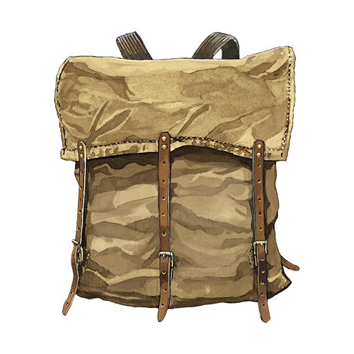 Traditional, timeless, and handcrafted canoe pack.