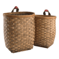 Handmade pack baskets are available in three sizes and are generally used inside of our canoe packs for additional structure.